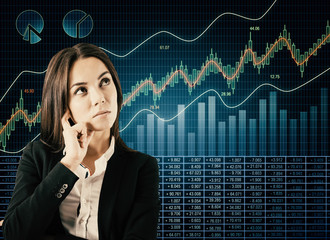 Broker and finance concept