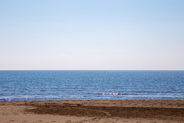 beach and sea