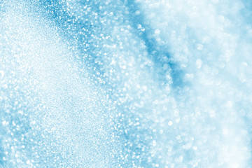 festive glittering christmas lights. Blurred abstract background