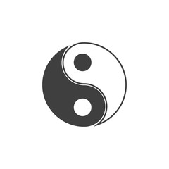 Yin Yang icon. One of the collection icons for websites, web design, mobile app
