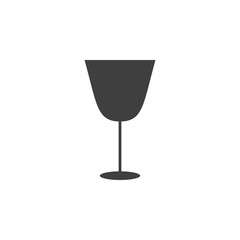 wineglass icon. One of the collection icons for websites, web design, mobile app