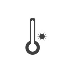 hot temperature icon. One of the collection icons for websites, web design, mobile app