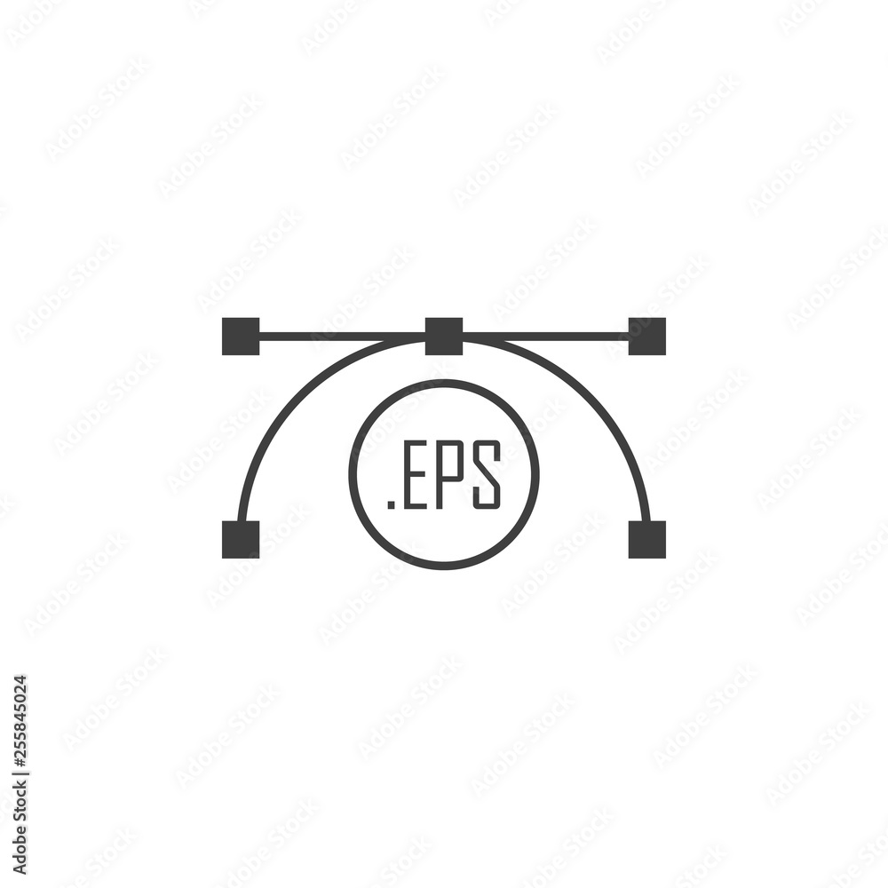 Poster eps function icon. one of the collection icons for websites, web design, mobile app