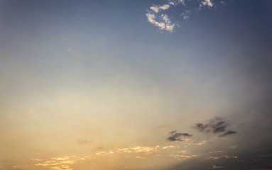 beautiful sky and clouds