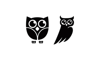 vector owl logo