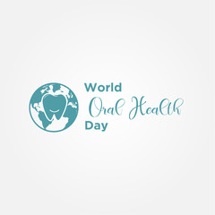 Fototapeta na wymiar World Oral Health Day Vector Design