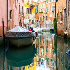 Fototapeta na wymiar Peace and quiet of Venice