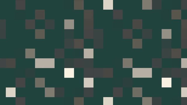Abstract shiny light pixel block moving background. Abstract pixel block moving