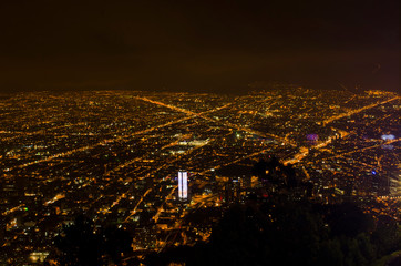 Bogotá desde Monserrate.