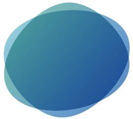 circle background abstract blue color gradient background, illustration, copy space for text