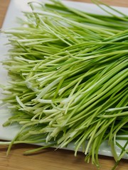 한국의 채소 부추 