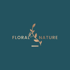 Botanical floral illustration