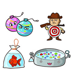 縁日　イラスト