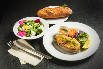 ポークソテー　ポークステーキ Pork steak pork saute