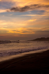 Fototapeta premium Playa de Mollendo al Atardecer