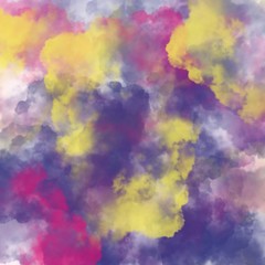 Watercolor hand drawn background