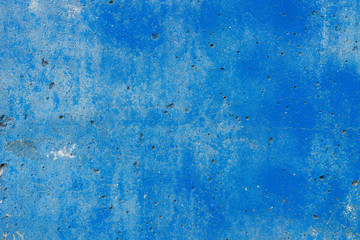 blue  painted wall background texture