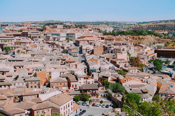 Fototapeta na wymiar Cityscape view of Toledo, Spain.