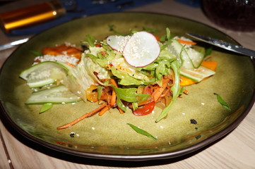 pumpkin vegetable salad