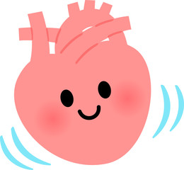 笑顔の心臓のキャラクター