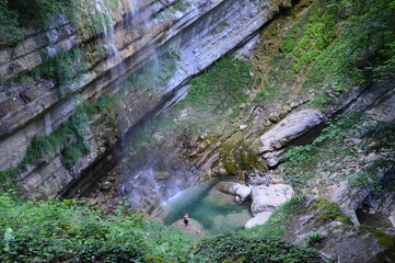 Cascade de l'Alloix Saint Vincent de Mercuze Isère  Chartreuse-3
