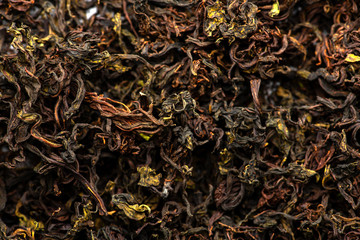 Drying and fermentation of tea willow