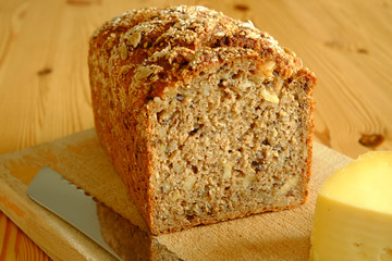 Brot mit Käse
