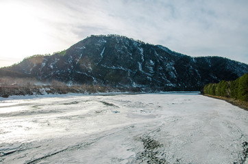 The nature of the Altai mountains