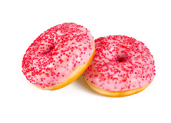 doughnut on wooden surface