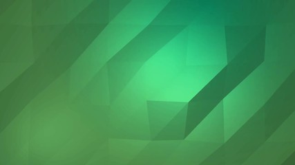 full screen top down green shade colored low polygonal waving surface background animation wallpaper, abstract geometric - Powered by Adobe