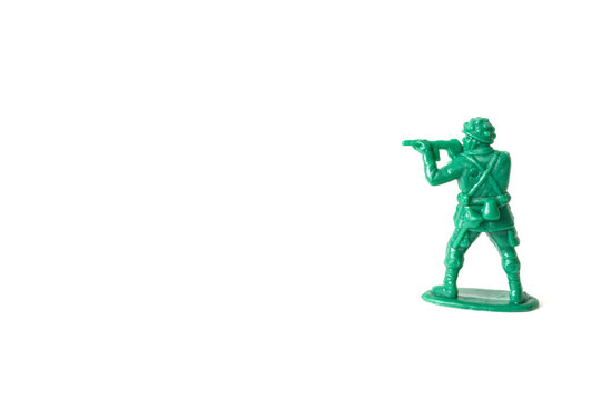 a detachment of green soldiers ready for service - Powered by Adobe