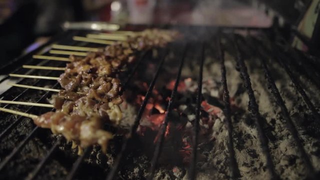 thai food_in street of khaosan road.