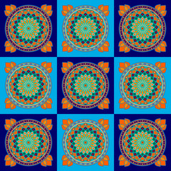 The traditional form of embroidery, woven by Tunisian women.