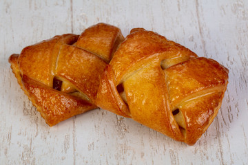 Delicious puff pastry