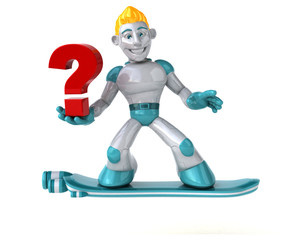 Robot - 3D Illustration