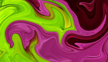 Colorful digital abstract creative background made of curved shapes. Illustration texture