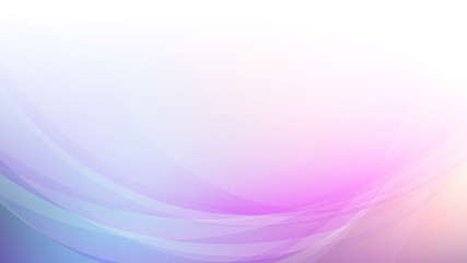 Abstract curved with soft colors background