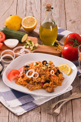 Gyros rice dish.