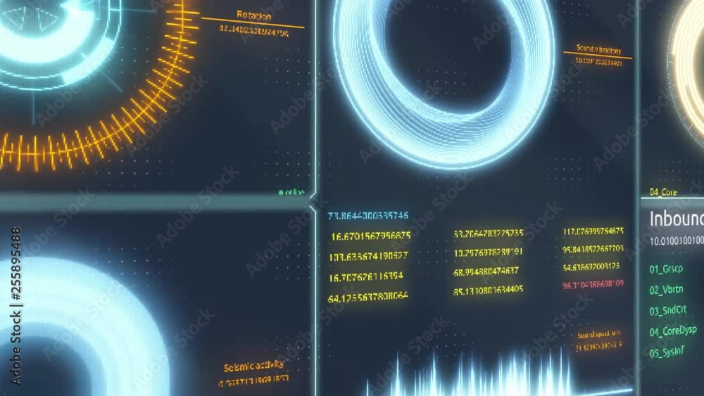 Poster heads up display interface infographic. various animated infographics charts as hud head-up display,