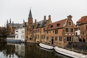 Obraz na płótnie Canvas View of Brugge, Belgium