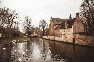 Obraz premium View of Brugge, Belgium