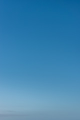 Bright Blue Southern Italian Mediterranean Sky