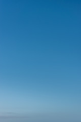 Bright Blue Southern Italian Mediterranean Sky