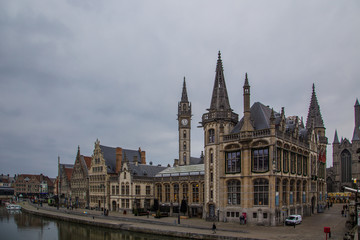 View of Ghen, Belgium