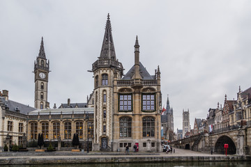 Fototapeta premium View of Ghen, Belgium