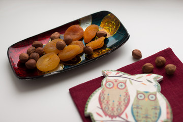 dried fruits and nuts