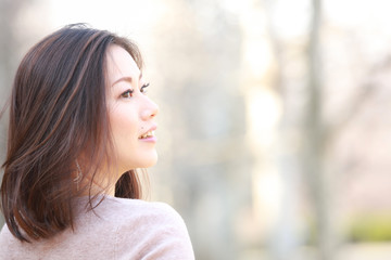 女性ポートレート