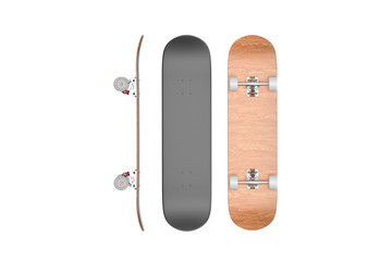 Skateboard. 3D rendering.