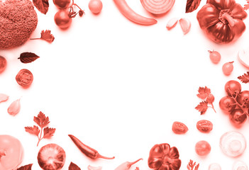 Creative vegetables background