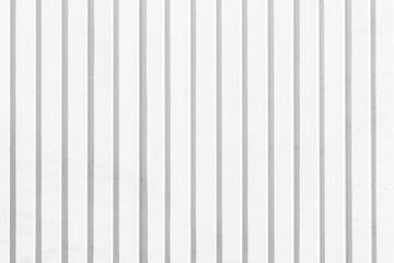 Galvanized sheet fence painted white texture and seamless background